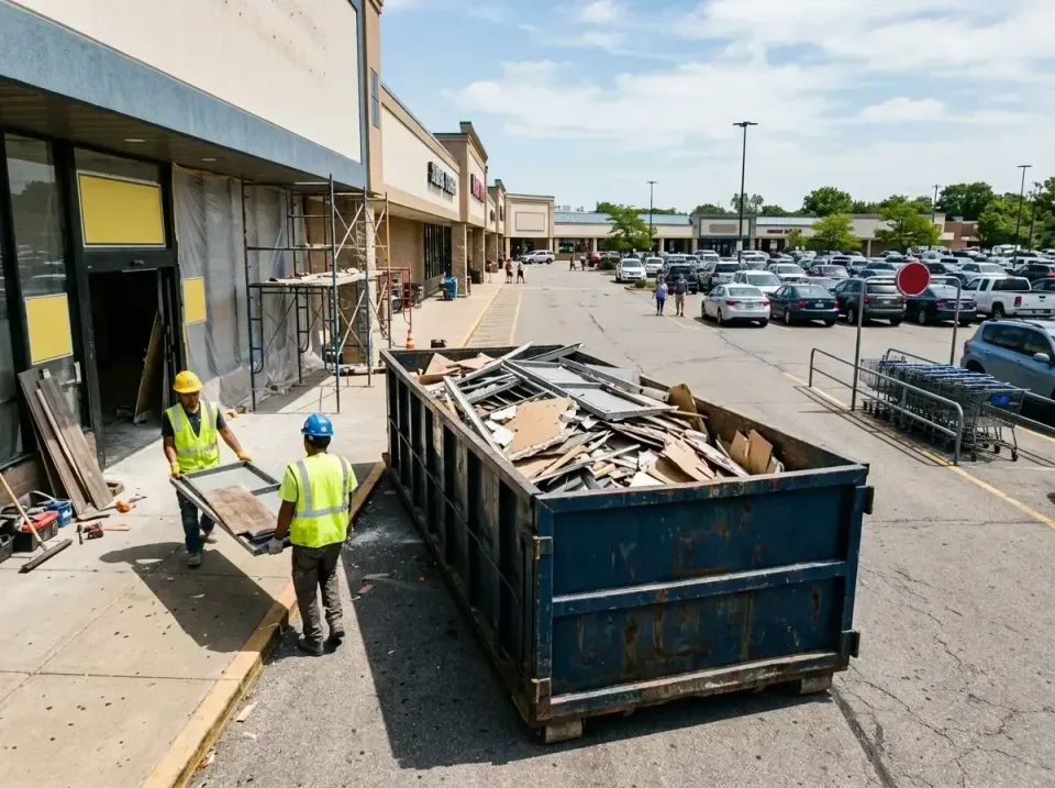 retail-store-renovation-debris-003 — frequently asked questions, Roll-off Dumpster Rentals in Decatur, AL